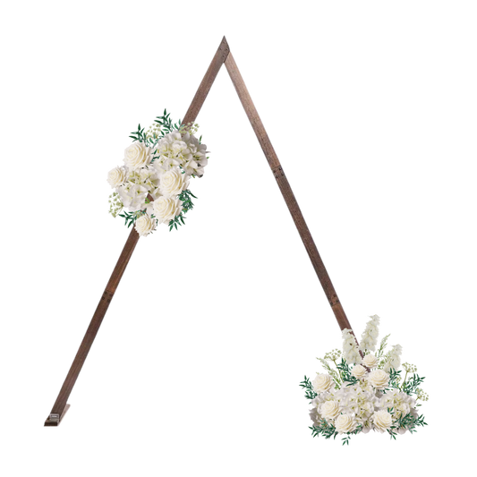 Triangle Arbor Swag +Ground Arrangements