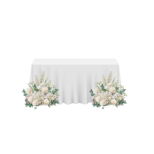 Sweetheart Table Symetrical Arrangements
